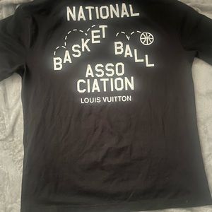 LVXNBA FRONT-AND-BACK PRINT T-SHIRT